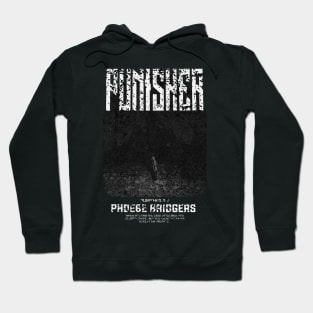 punisher black vintage fanart 5 Hoodie